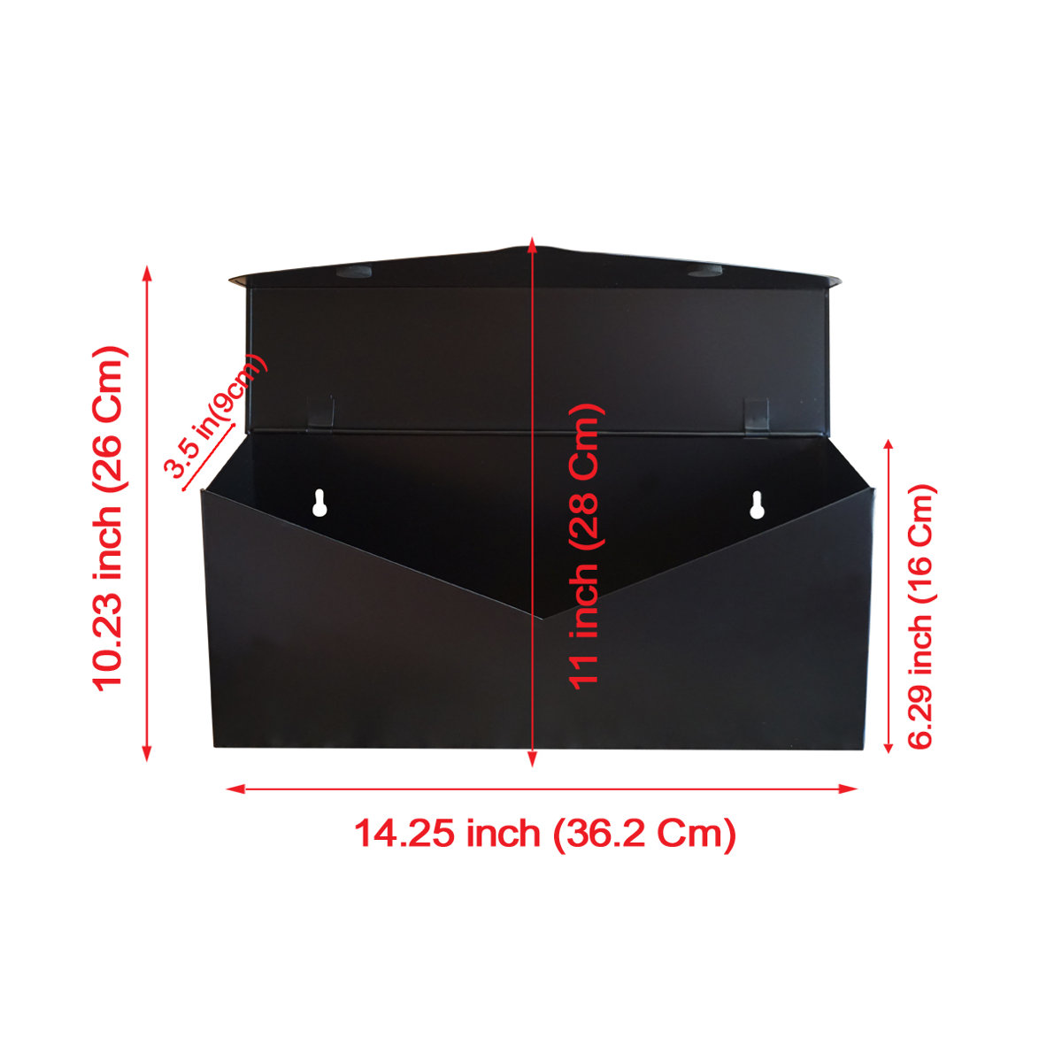 NACH Envelope Wall Mounted Mailbox & Reviews Wayfair Canada